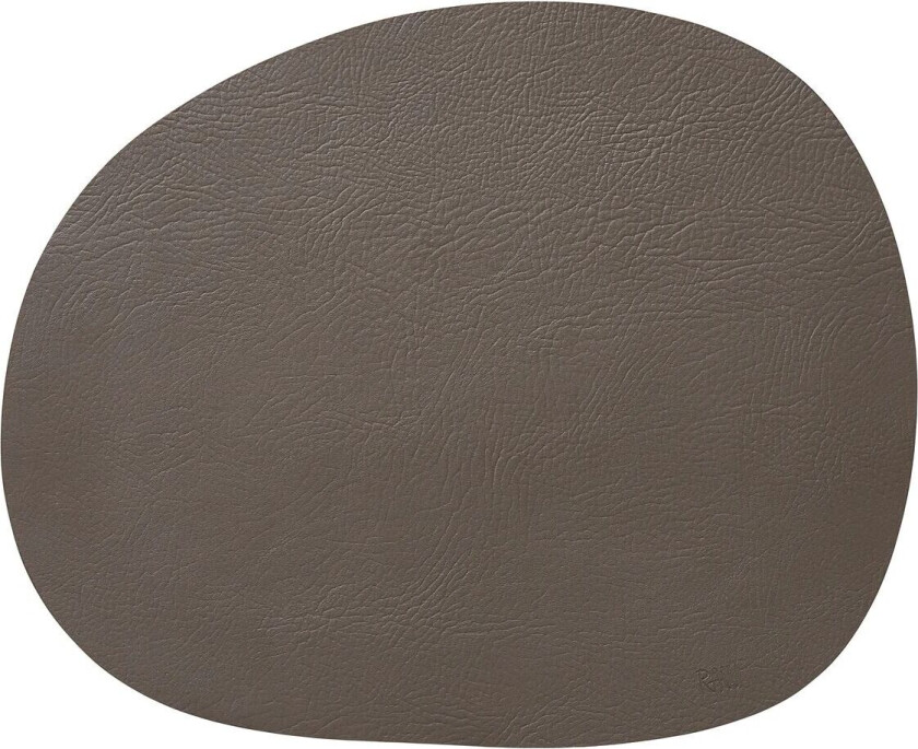 Bilde av Aida Raw spisebrikke lær Clay buffalo