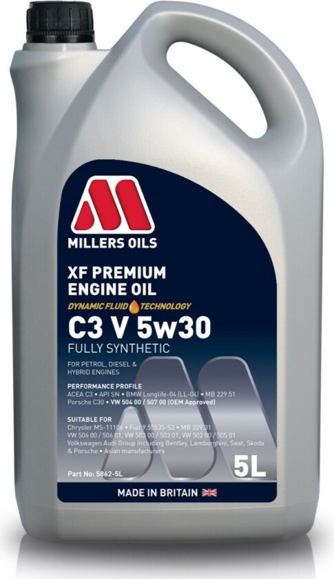 Motorolje MILLERS OILS 5862-5