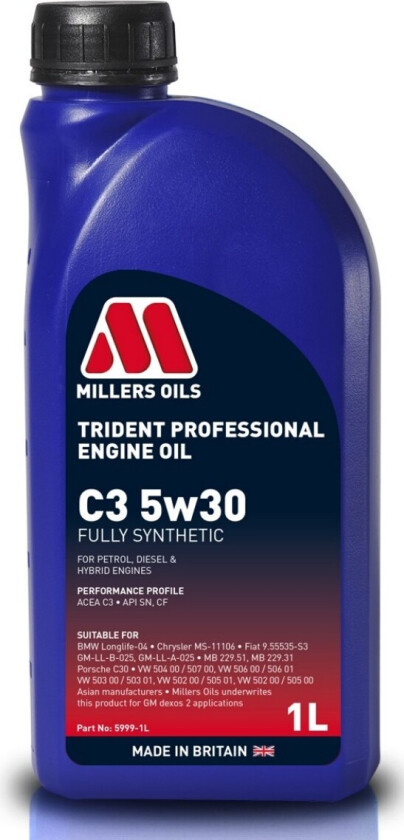 Motorolje MILLERS OILS 5999-1