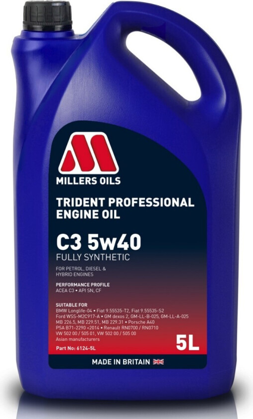 Motorolje MILLERS OILS 6124-5