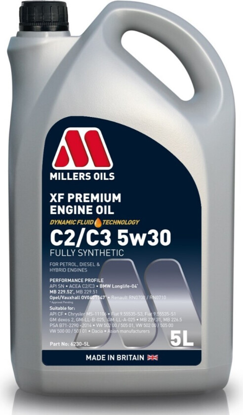 Motorolje MILLERS OILS 6230-5