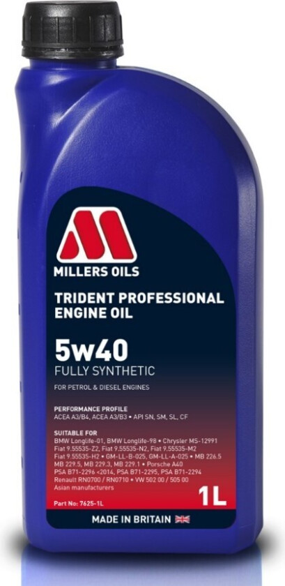 Motorolje MILLERS OILS 7625-1