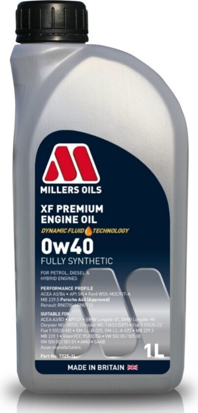 Motorolje MILLERS OILS 7725-1