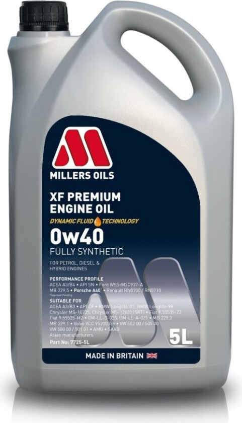Motorolje MILLERS OILS 7725-5