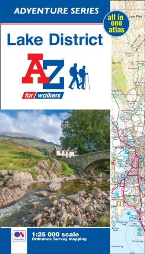 Lake District Adventure Atlas av A-Z Maps