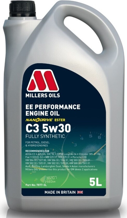 Motorolje MILLERS OILS 7877-5