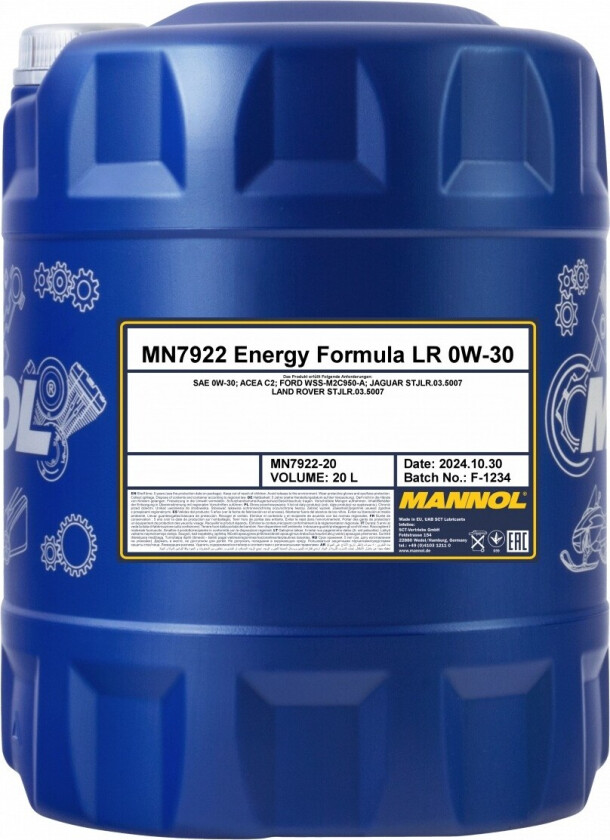 Motorolje MANNOL MN7922-20