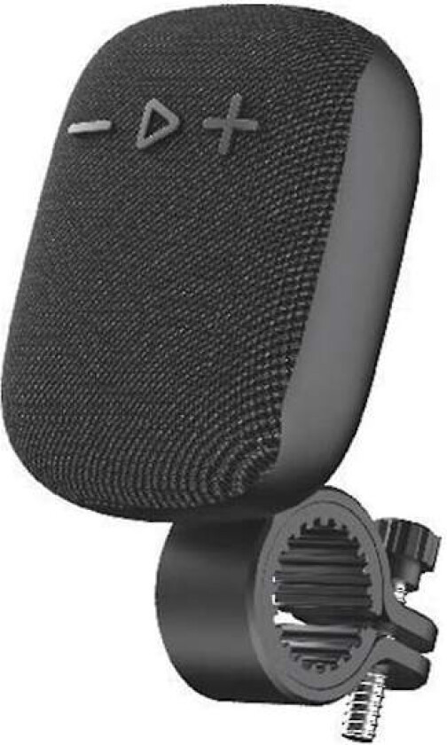 Sykkelhøyttaler, trådløs Bluetooth-høyttaler for styre, subwoofer for sykling, svart