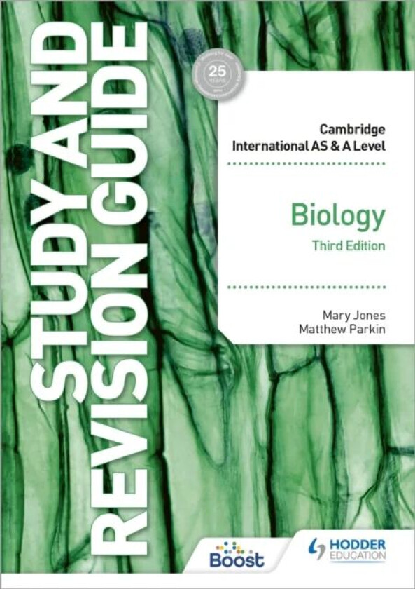 Cambridge International AS/A Level Biology Study and Revision Guide Third Edition av Mary Jones, Matthew Parkin