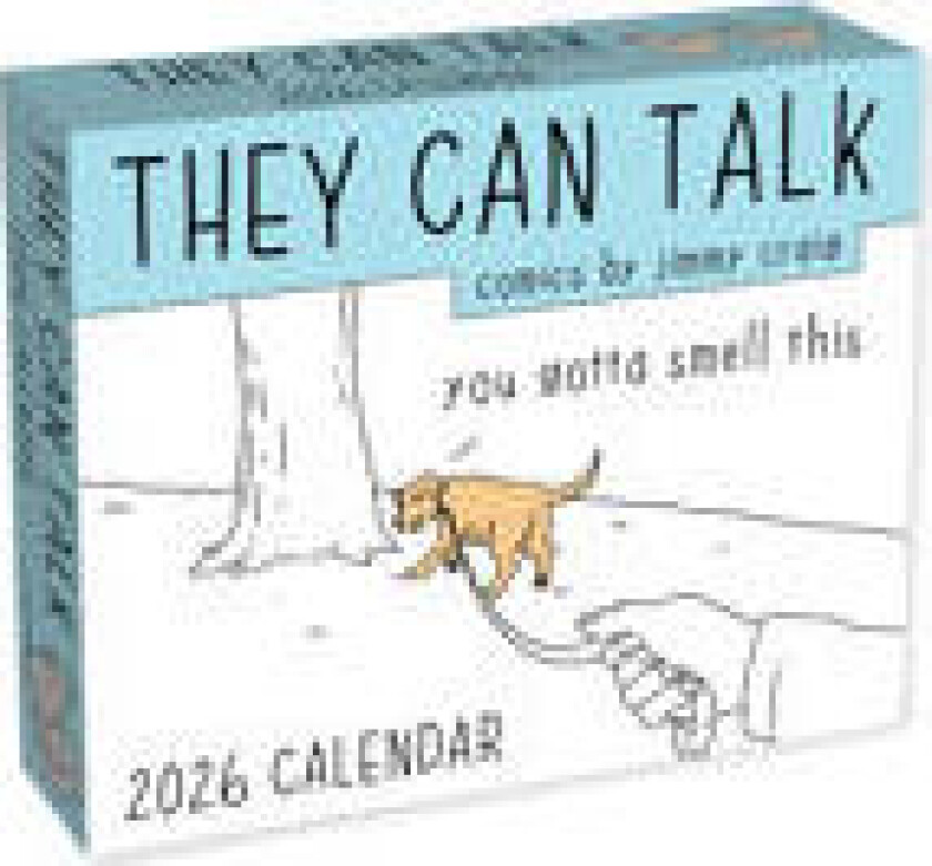 They Can Talk Comics 2026 Day-to-Day Calendar