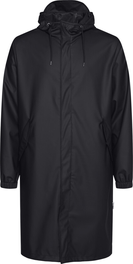 Rains Unisex Fishtail Parka S, Black