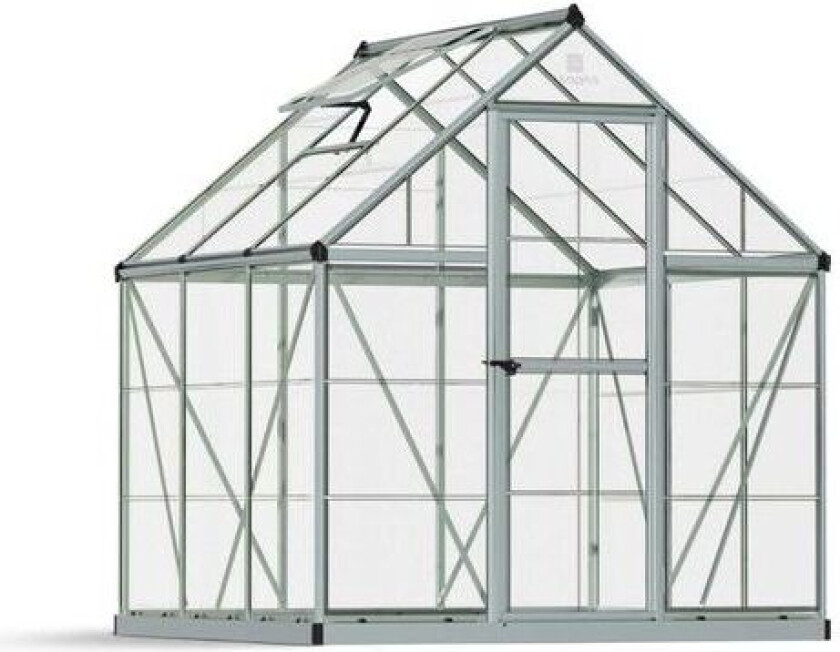 Canopia By Palram Drivhus Harmony 186 X 185 Cm Sølv