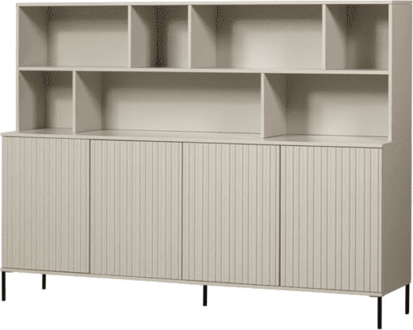 Gravure New Skjenk M/hyller 200 Cm Dust 373585-D