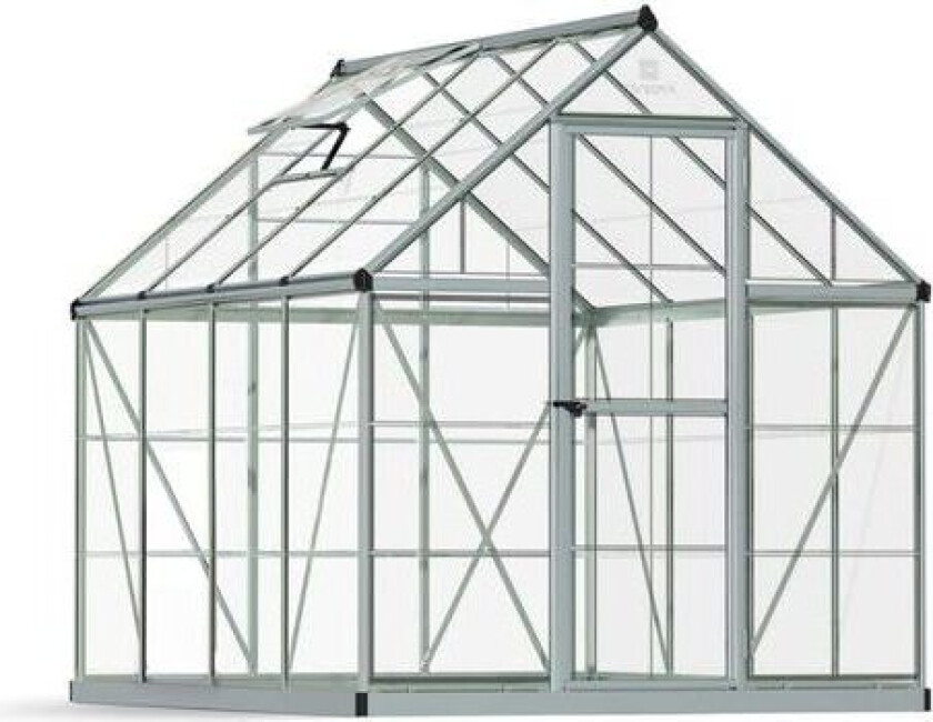 Canopia By Palram Drivhus Harmony 247 X 185 Cm Sølv