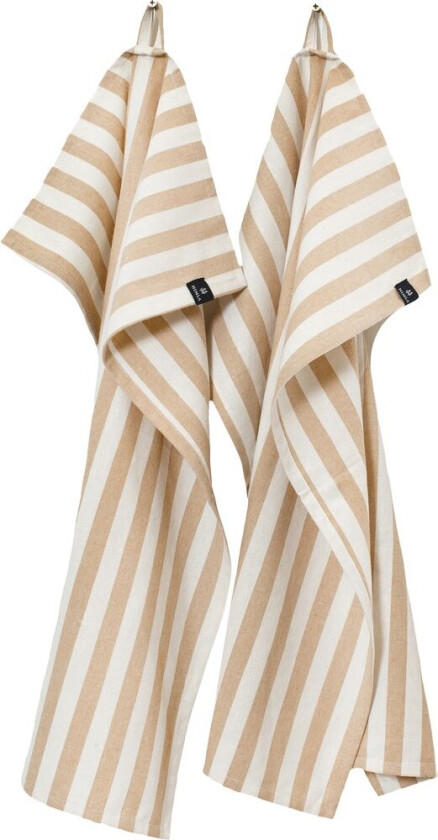 Bretagne kjøkkenhåndkle 50x70 cm 2-pakning Wheat