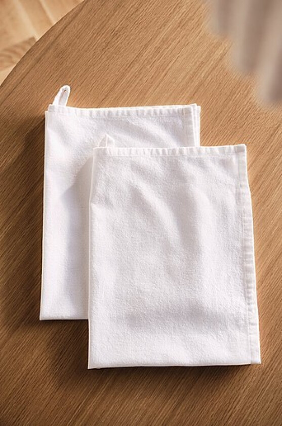 LINUS kjøkkenhåndkle linmiks 2-pakke