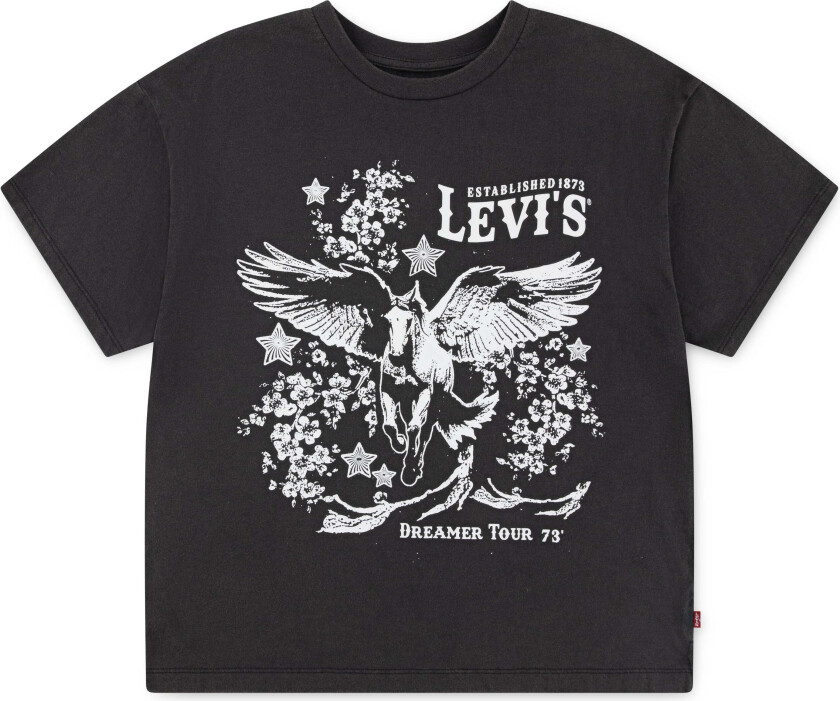 LVG Retro T-skjorte, Jet Black, 152 - T skjorter & Topper - Bomull,Polyester