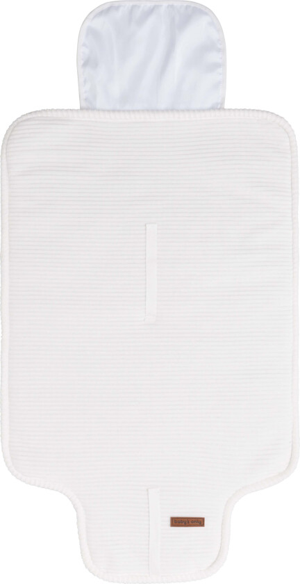 Sense Bærbar Stellematte, White - Stellematter - Bomull,Polyester