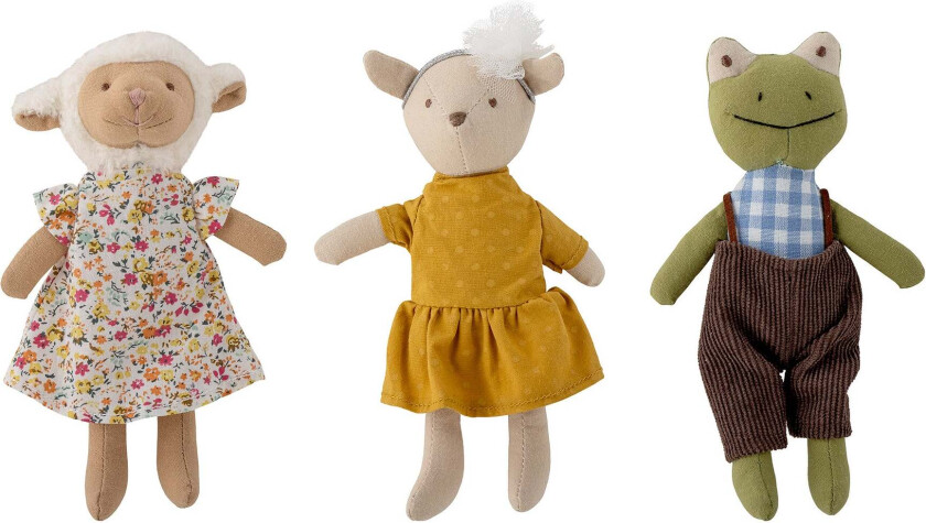 MINI Kosedyr Dyrevenner - Kosedyr - Polyester,Bomull