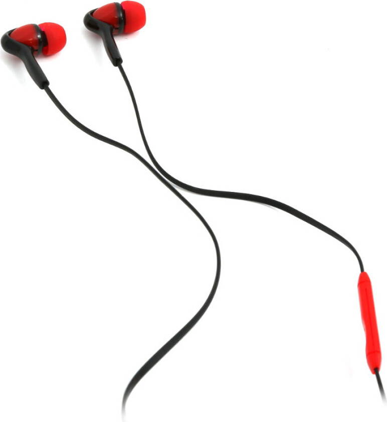 FH1012 Hodetelefoner med Mikrofon - 3,5mm Minijack - Sort