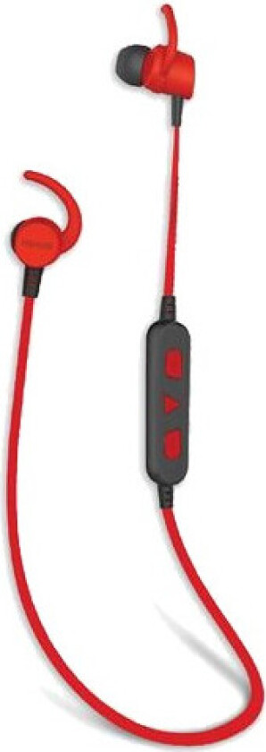 Solid BT100 Trådløse Høretelfoner - 7 timer - Rød