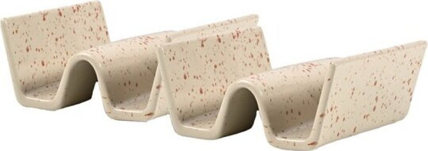 Ditte taco-stativ 2 stk beige/burgunder