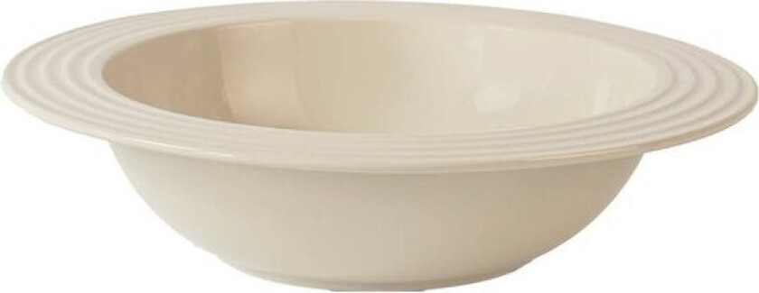 Coffee & More dyp tallerken 22 cm beige