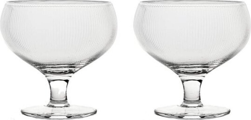 Blanka champagneglass 30 cl 2 stk klar