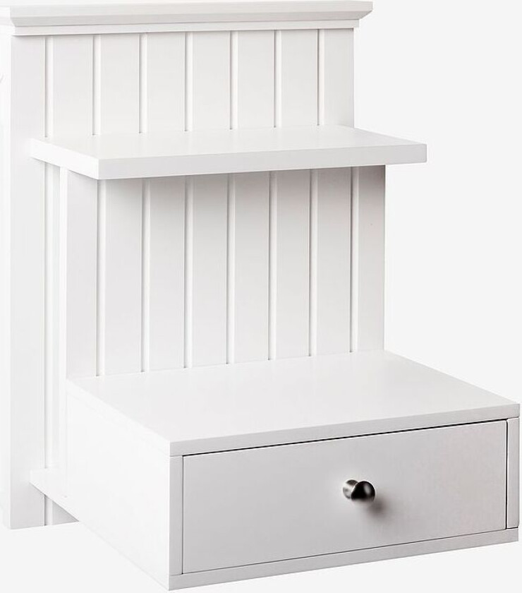 Veggsengebord Linus, Hvit