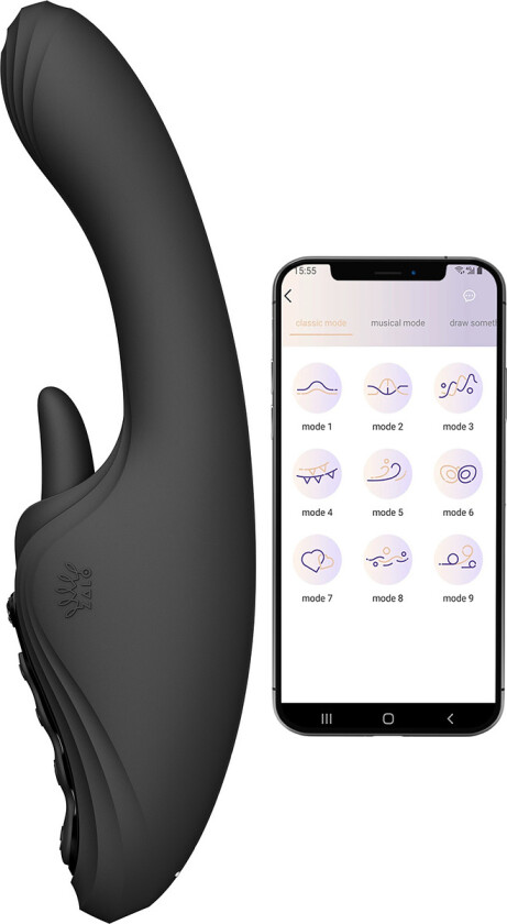Zalo: Ares, G-spot Rabbit Vibrator with App