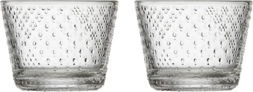 iittala Tundra drikkeglass 16 cl 2-pakning Klar