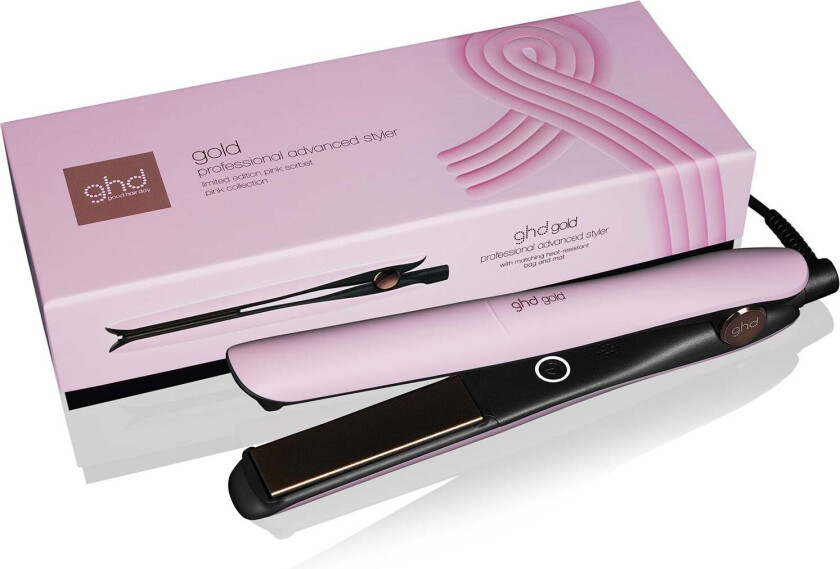 Gold Limited Edition Hair Straightener Pink Sorbet - 1 pcs