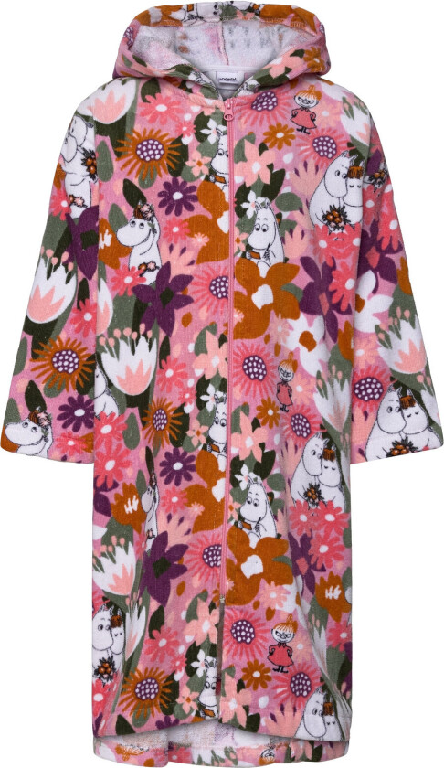 Somrigt Badrock Morgenkåpe Badekåpe Pink MUMIN