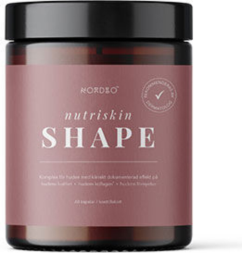 NORDBO Nutriskin Shape, 60 kapsler - vegan - 60 Kapslar