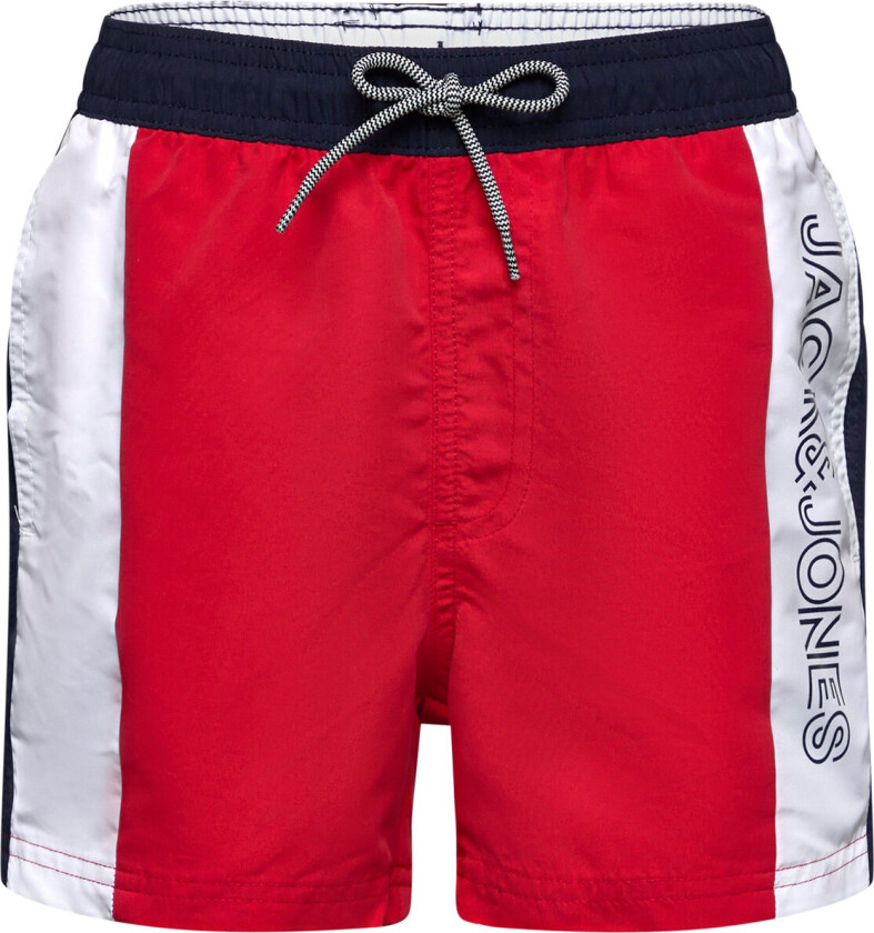 Jpstfiji Jjswim Colorblocking Ly Jnr Badeshorts Red Jack & J S