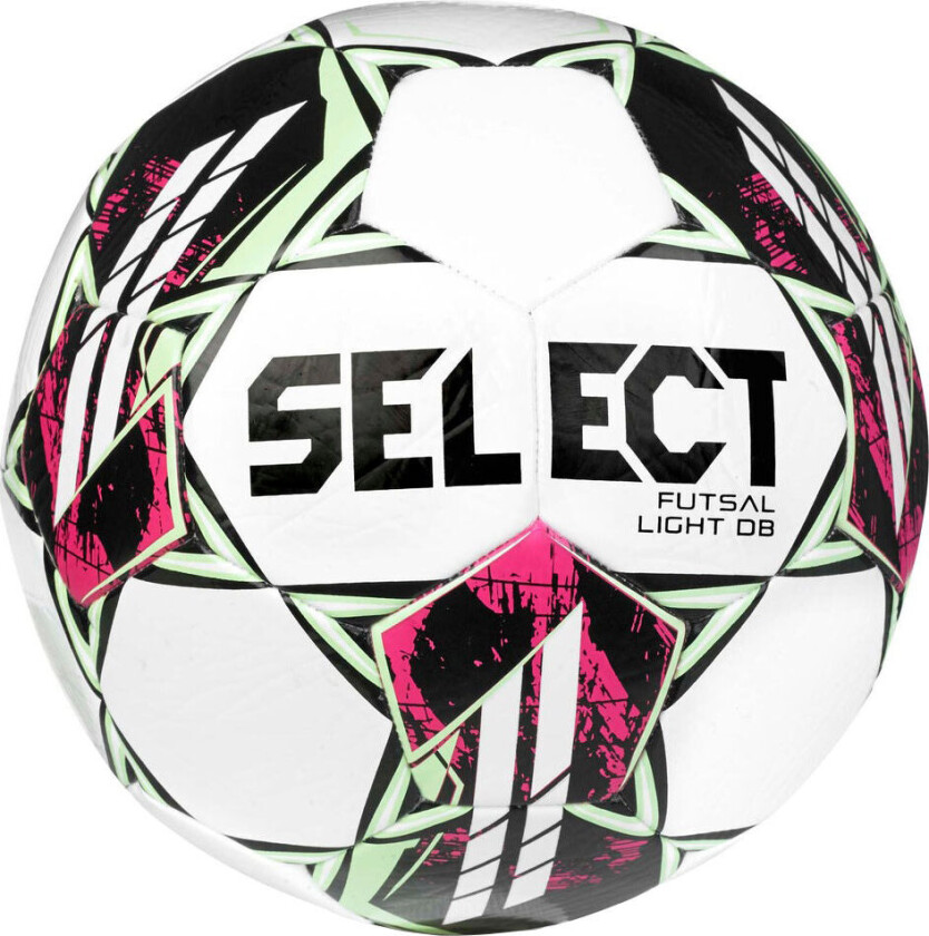 Select Futsal Light Db White/Green Official Size