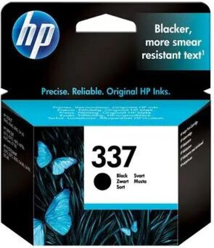 Hp Blekk Svart No.337 Dj 5940