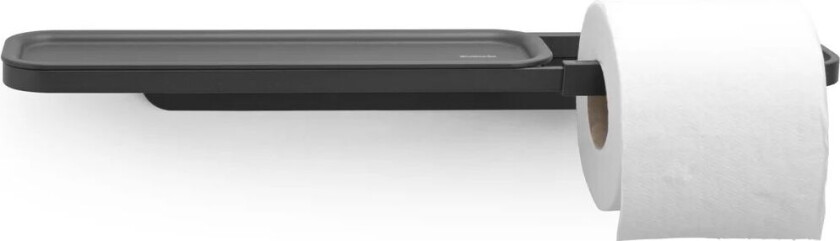 MindSet Toalettpapirholder med Hylle Mineral Infite Grey