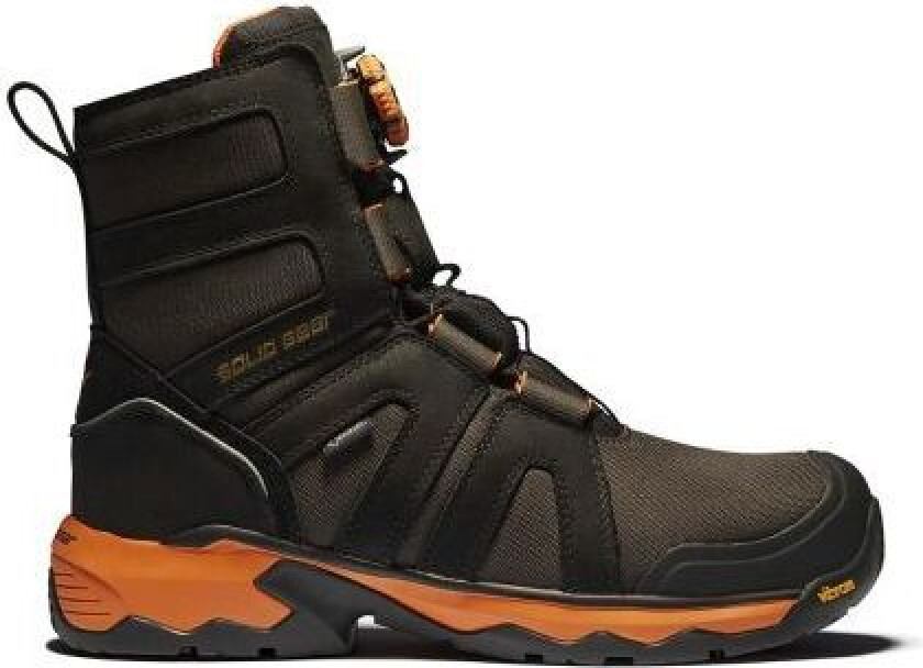 Tigris GTX AG High Vernestøvel svart/oransje, S3, glassfiberhette 44