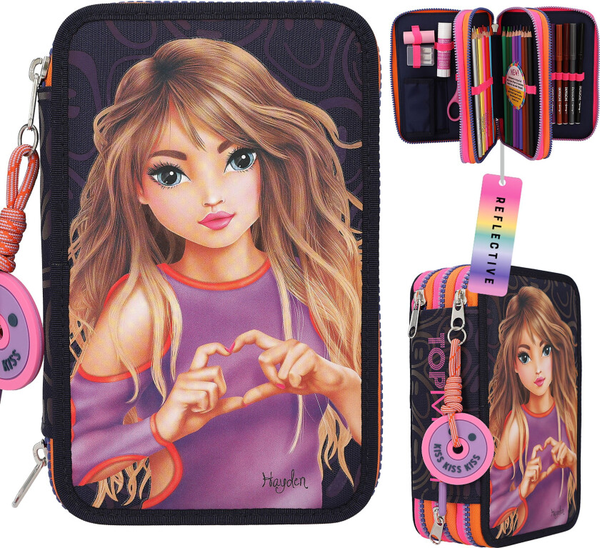 Bilde av TOPModel - Triple Pencil Case NIGHT LIGHT ( 0412597 )