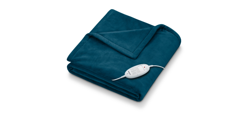 - Heated Overblanket Cozy HD 75 - Ocean Blue - 3 Years Warranty