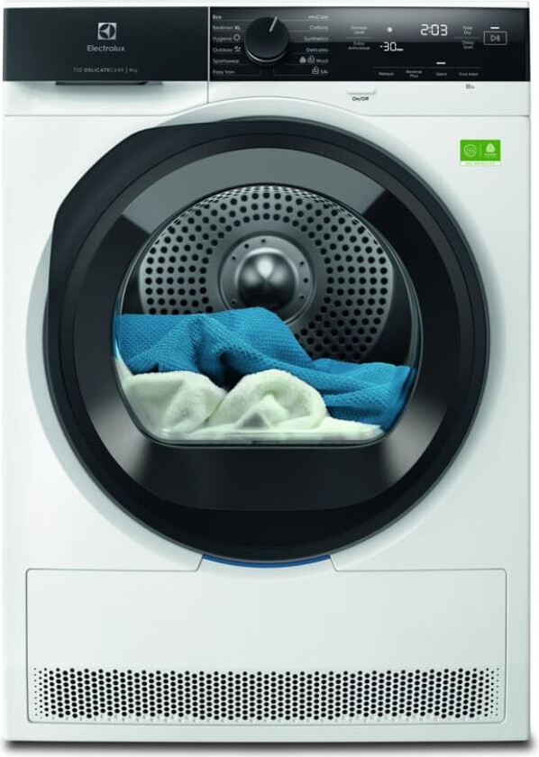 tørketrommel EDI7H2E95E (9kg) hvit
