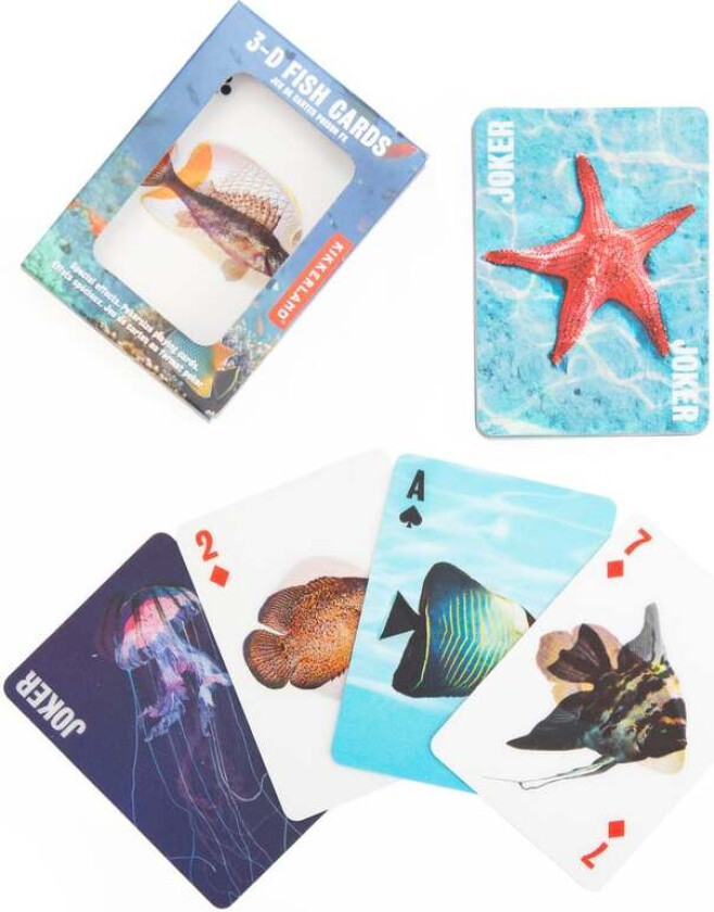 Fish 3D Cards