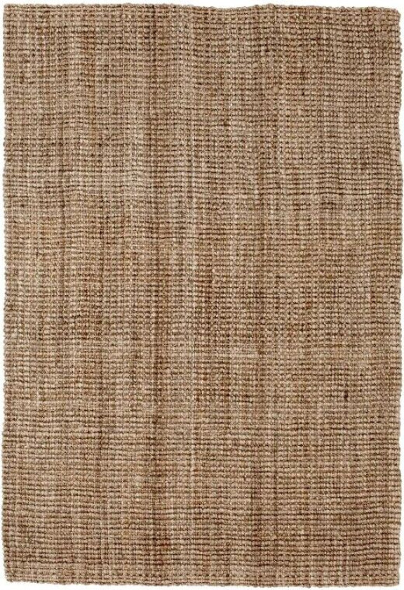 Julia teppe Naturgrå, jute, 190 x 290 cm
