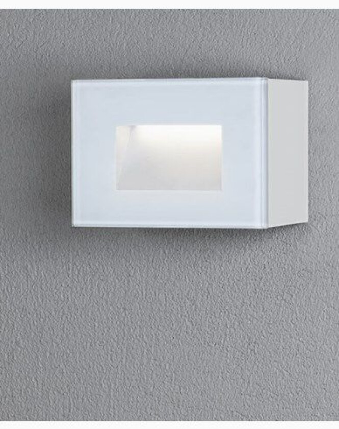 Chieri vegglampe 4W High Power LED kvadrat hvit. 7862-250