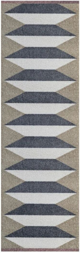 Accordion all-round gulvteppe Sand 77 x 240 cm