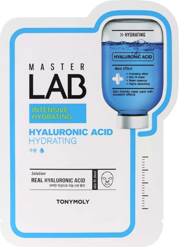 Master Lab Sheet Mask Hyaluronic Acid, 19 g  Ansiktsmaske