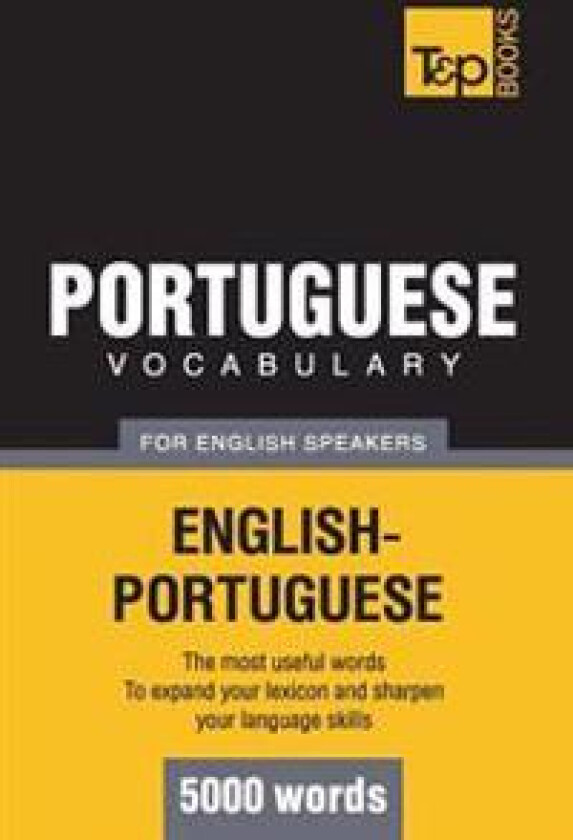 Portuguese vocabulary for English speakers - 5000 words