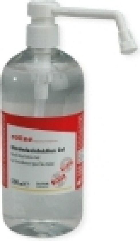 19.04.4195, Hånddesinfeksjonsmiddel, 500 ml, Pumpe flaske, Gel, Alkohol, Gjennomsiktig