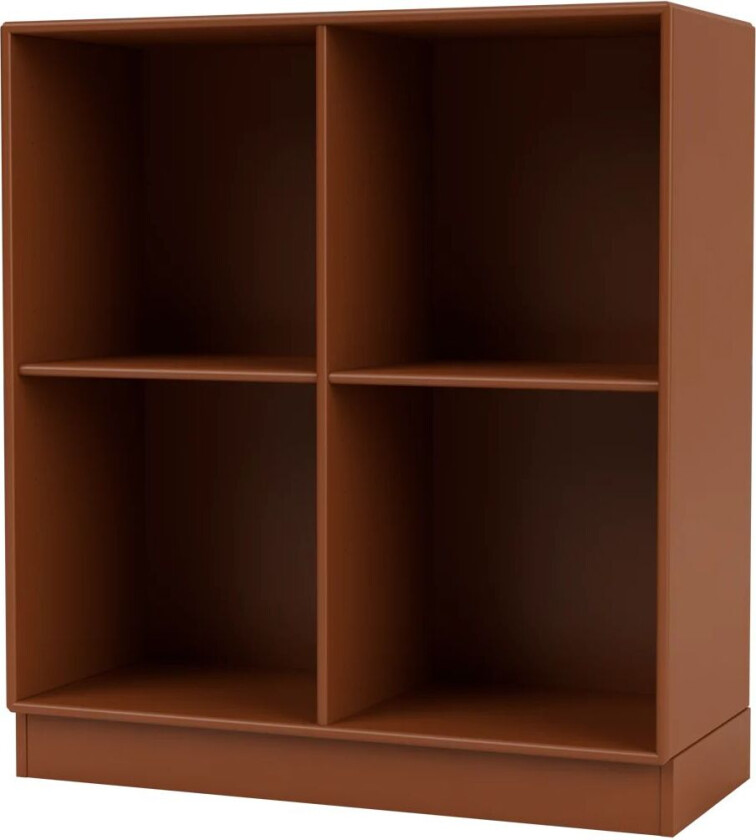 SHOW hylle 69,6 x 69,6 cm, sokkel 7 cm 146 Hazelnut